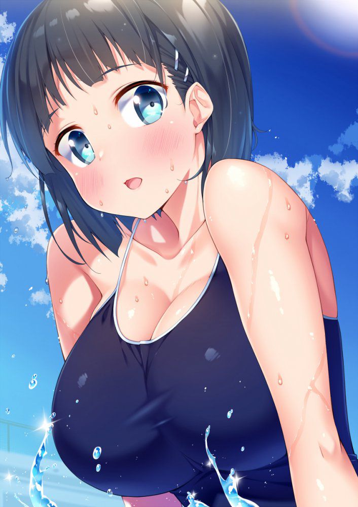 【Secondary】Image of girl wearing school swimsuit [Sukusui] 43