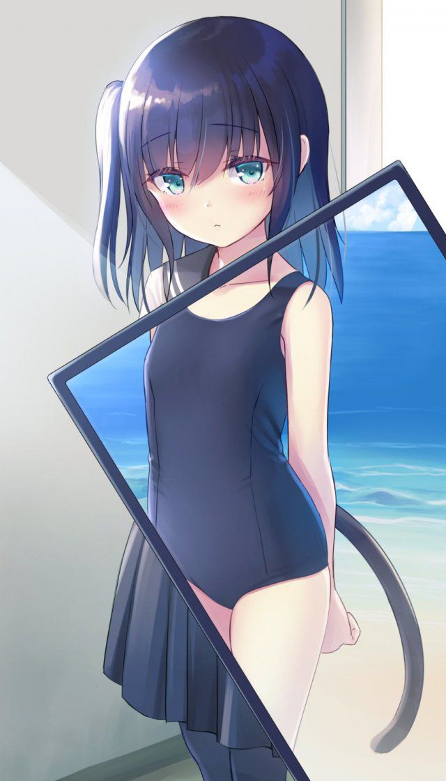 【Secondary】Image of girl wearing school swimsuit [Sukusui] 6