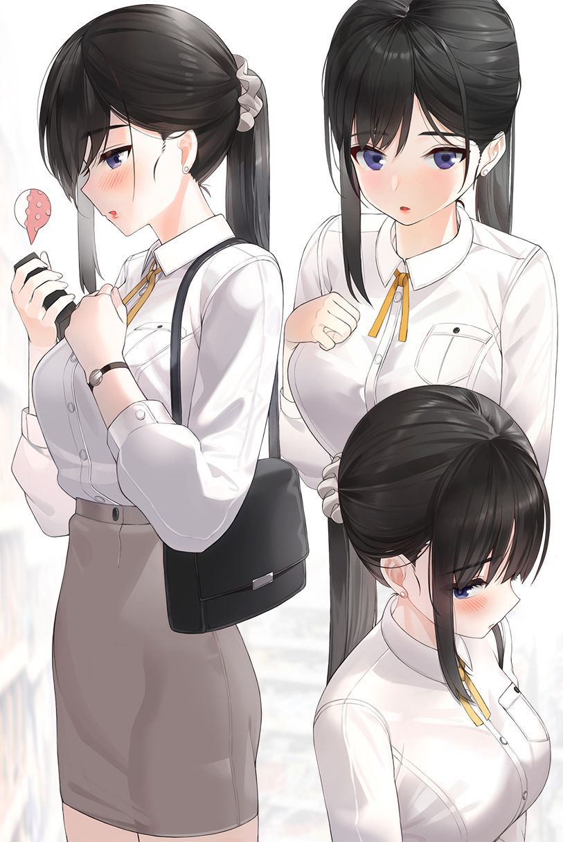 【Ponytail】An image of a girl in a ponytail Part 13 16