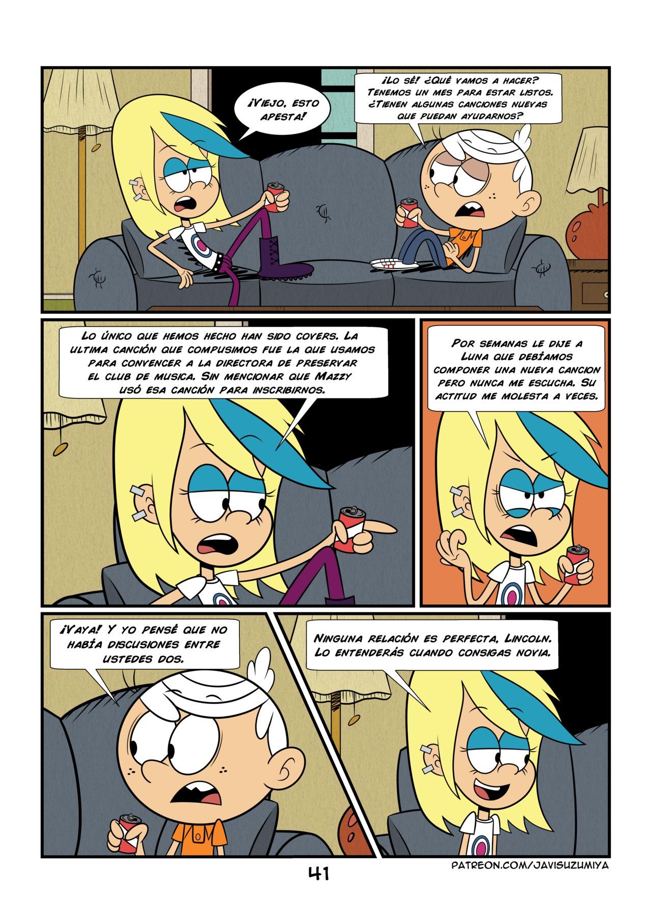 [JaviSuzumiya] It's (Not) Your Fault (The Loud House) [Español] [Ongoing] 48