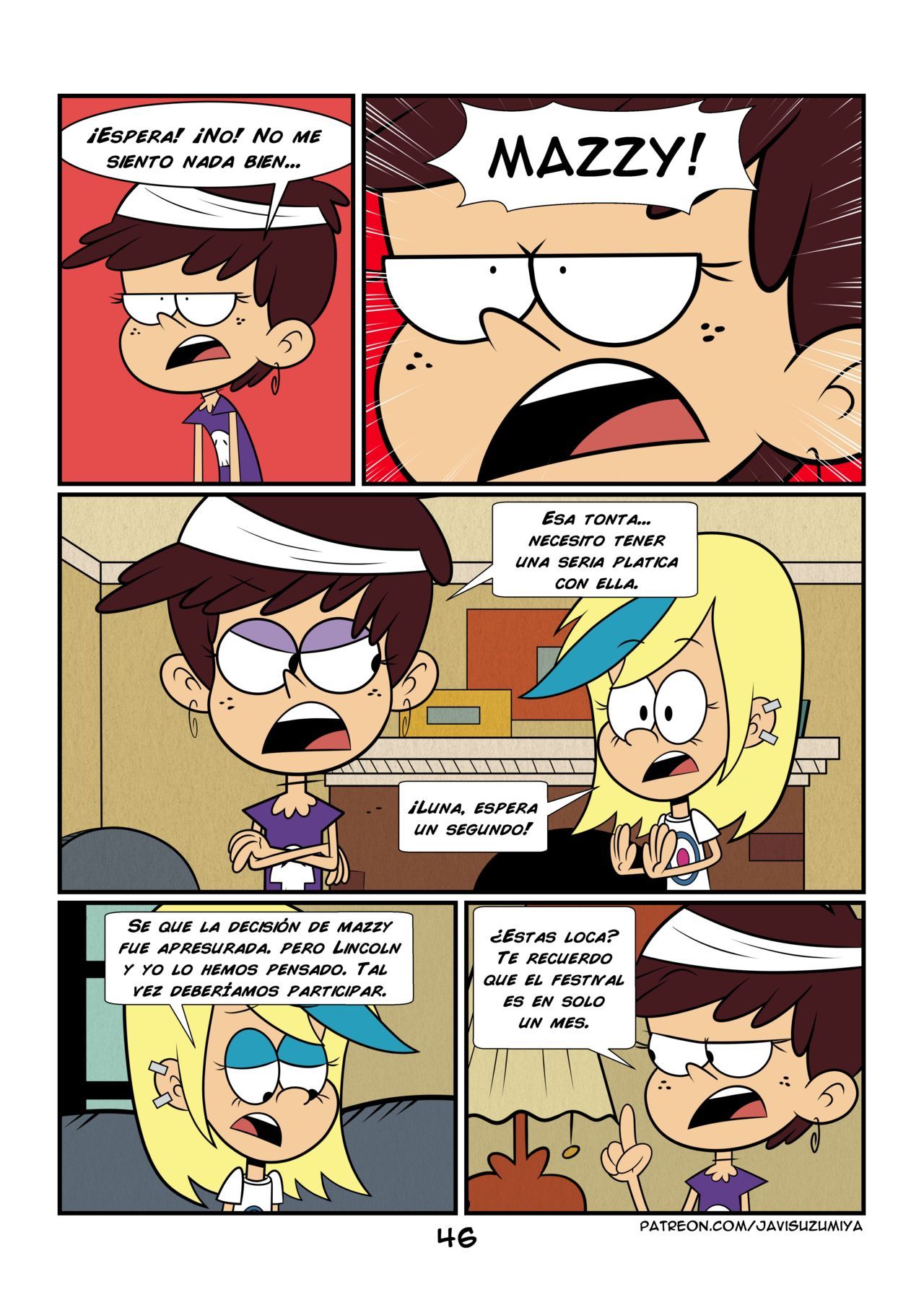 [JaviSuzumiya] It's (Not) Your Fault (The Loud House) [Español] [Ongoing] 53