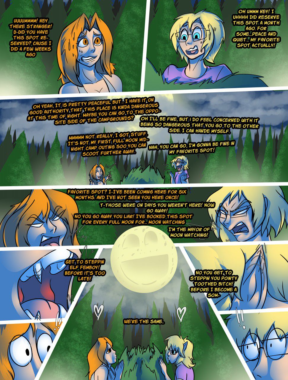 [TheBigBadWolf01] Felixxu Comic: Blue Moon (complete) 2