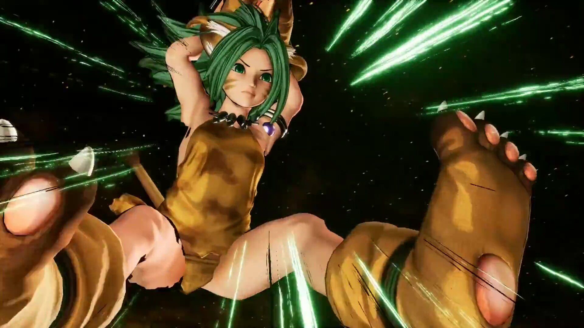 "SAMURAI SPIRITS" "Cham Cham" with full pants in erotic costumes participates in DLC! 14