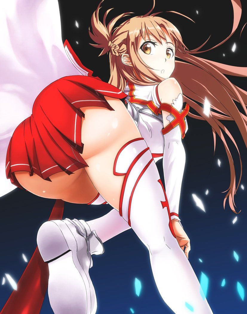 Erotic image that can be pulled out just by imagining asuna's masturbation figure [Sword Art Online] 12