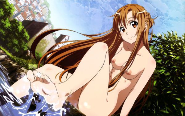 Erotic image that can be pulled out just by imagining asuna's masturbation figure [Sword Art Online] 18