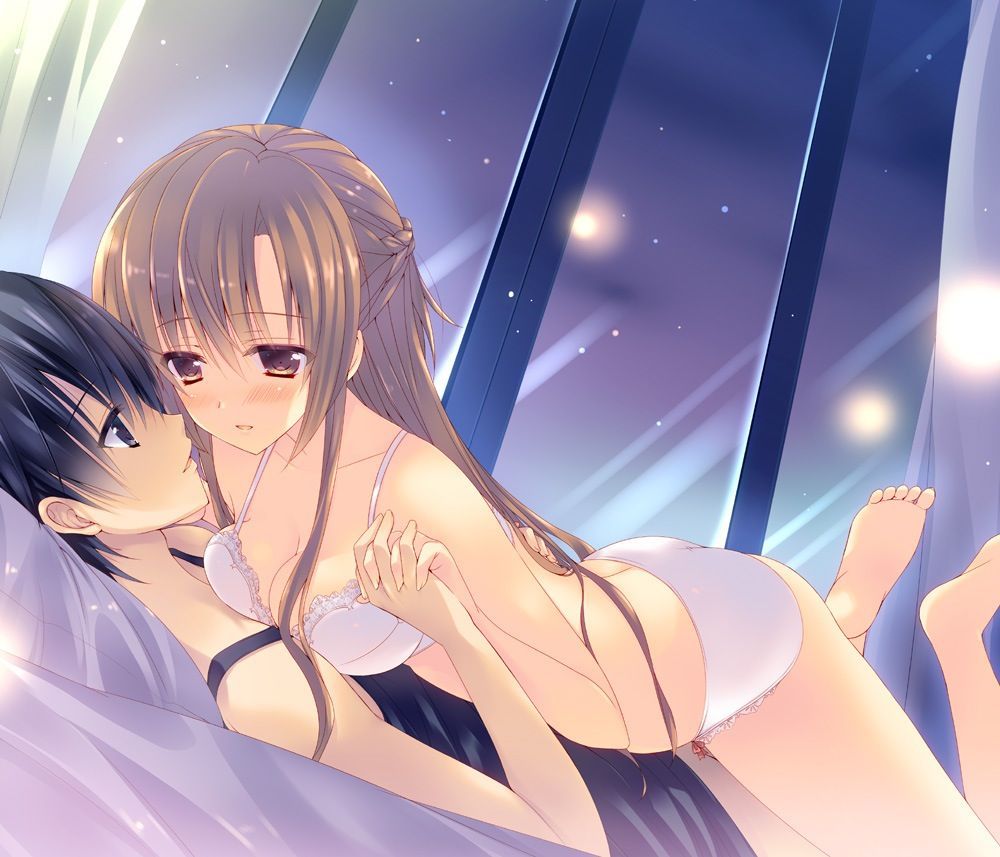 Erotic image that can be pulled out just by imagining asuna's masturbation figure [Sword Art Online] 19