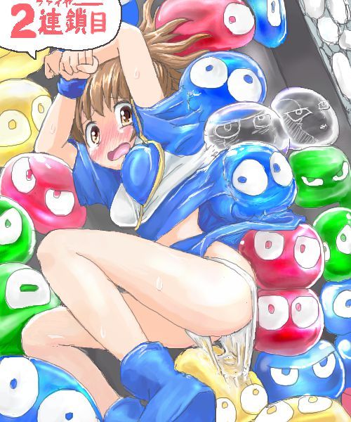 Erotic image Auru's character image that you want to refer to the erotic cosplay of Puyo Puyo 35