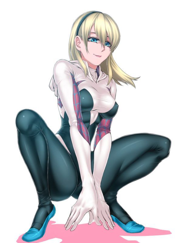 [Spider-Man] Was there a secondary erotic image that such a transcendent erotic Spider Gwen will come off?! 28