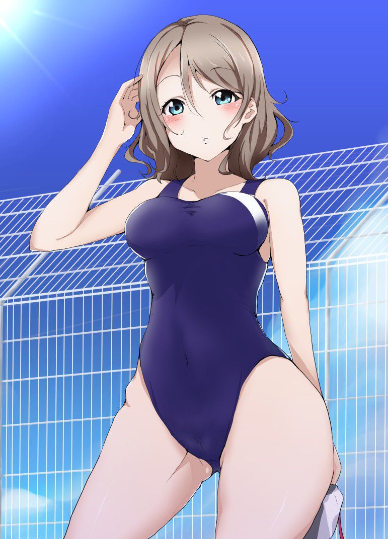 [Swimming swimsuit] beautiful girl image of the swimsuit that a body line comes out just by wearing it Part 21 10