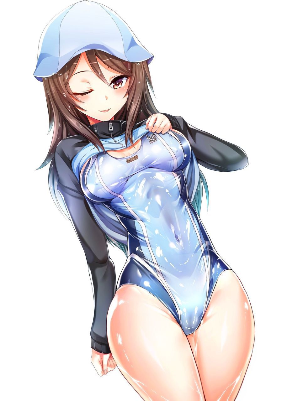 [Swimming swimsuit] beautiful girl image of the swimsuit that a body line comes out just by wearing it Part 21 7