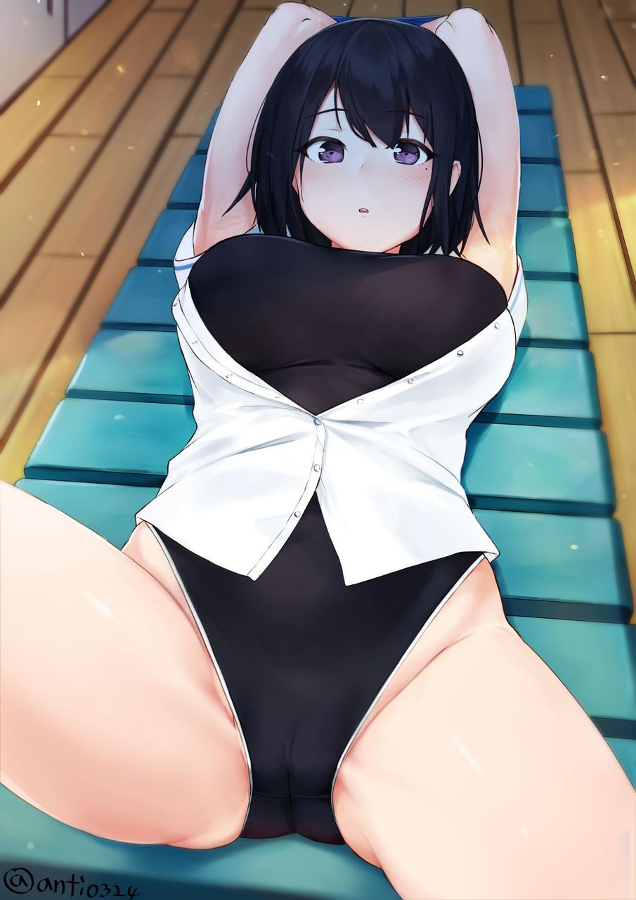 [Swimming swimsuit] beautiful girl image of the swimsuit that a body line comes out just by wearing it Part 21 8
