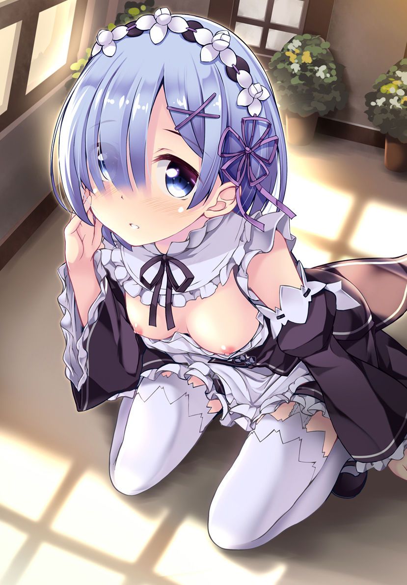 [Re: Life in a different world starting from zero] Secondary erotic image that Rem and Hamehame rich H want to want 27
