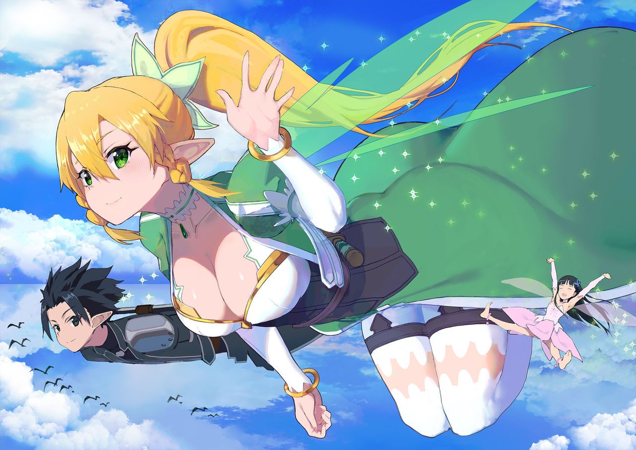 Sword Art Online: This anime may be bad but at least the girls are cute! 109