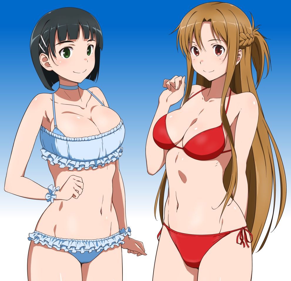 Sword Art Online: This anime may be bad but at least the girls are cute! 64