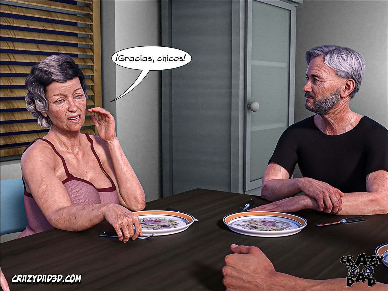 Father-in-Law at Home 15 (CrazyDad3D) (Spanish) 19