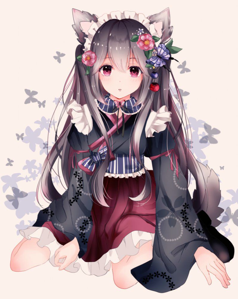 【Secondary】Horny image of cute girl in Japanese clothes and yukata 2