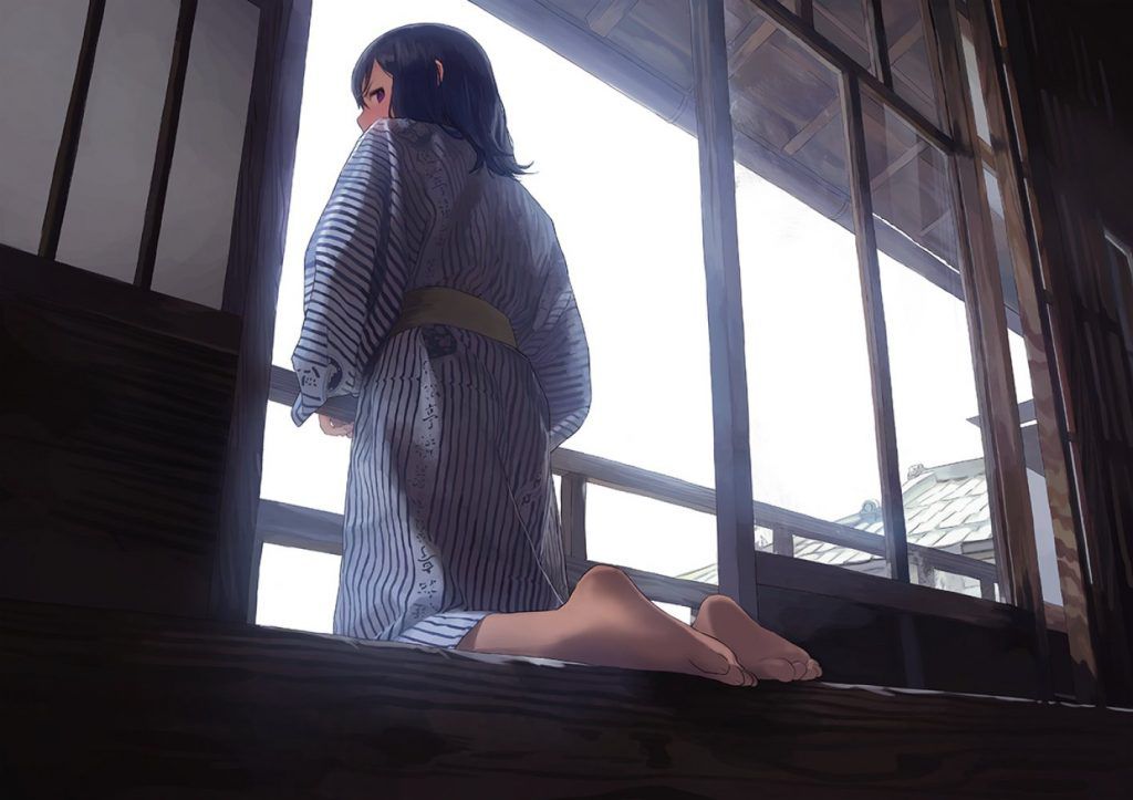 【Secondary】Horny image of cute girl in Japanese clothes and yukata 20