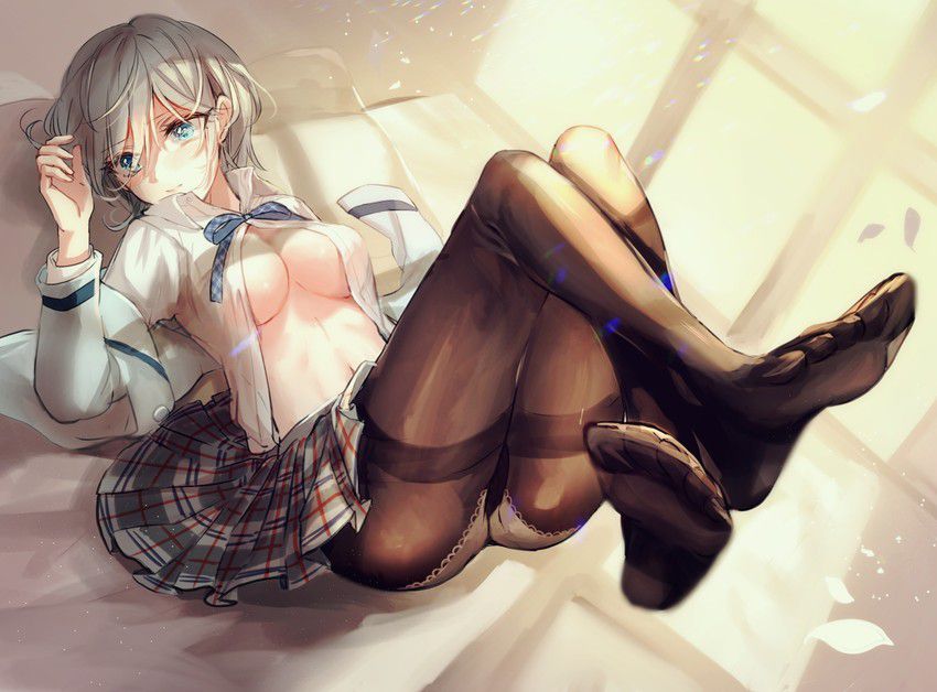 【Secondary】Beautiful leg girl image wearing stockings 12