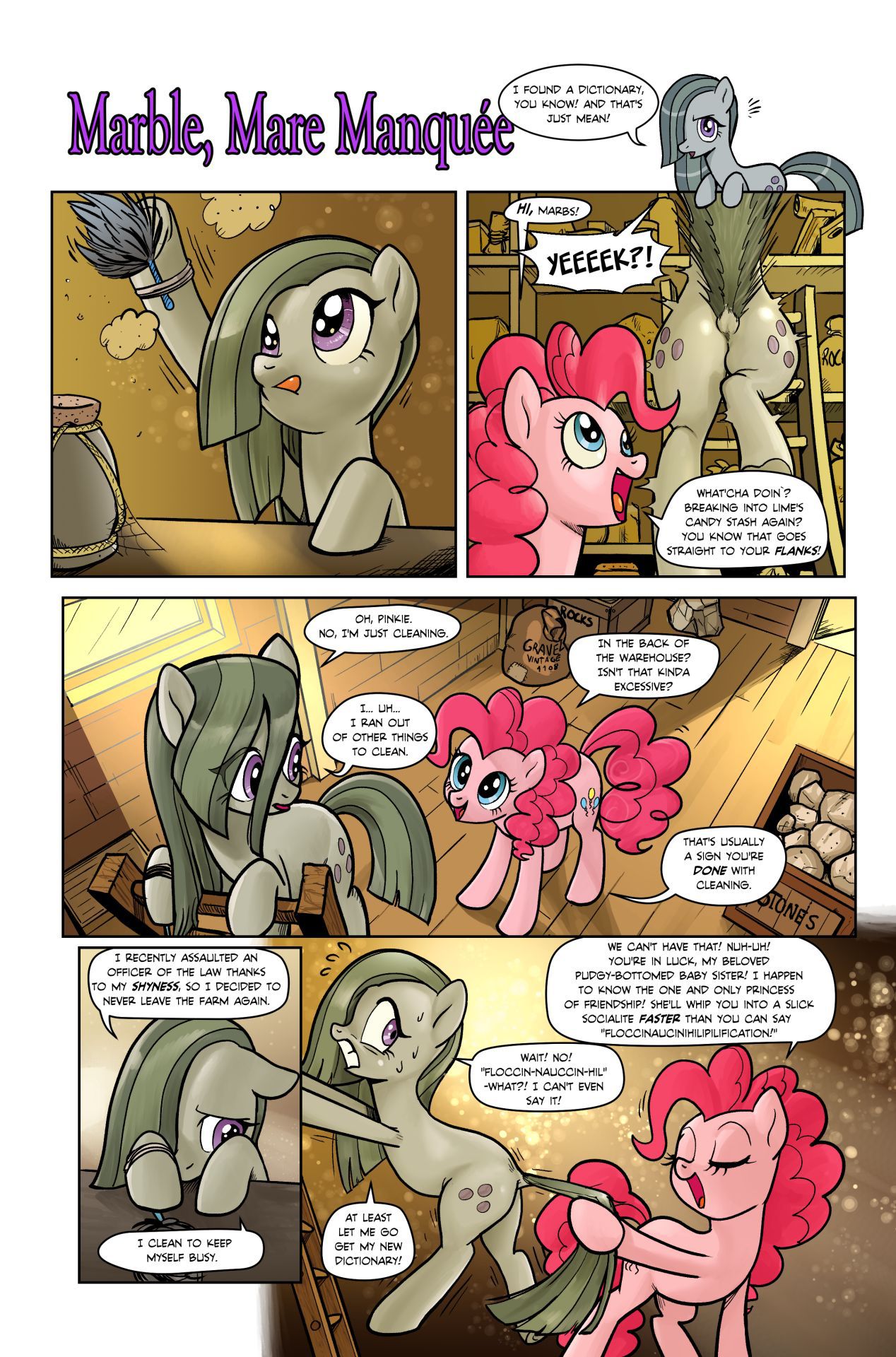 [Pencils] Marble, Mare Manquée [My Little Pony Friendship is Magic] (Ongoing) 3