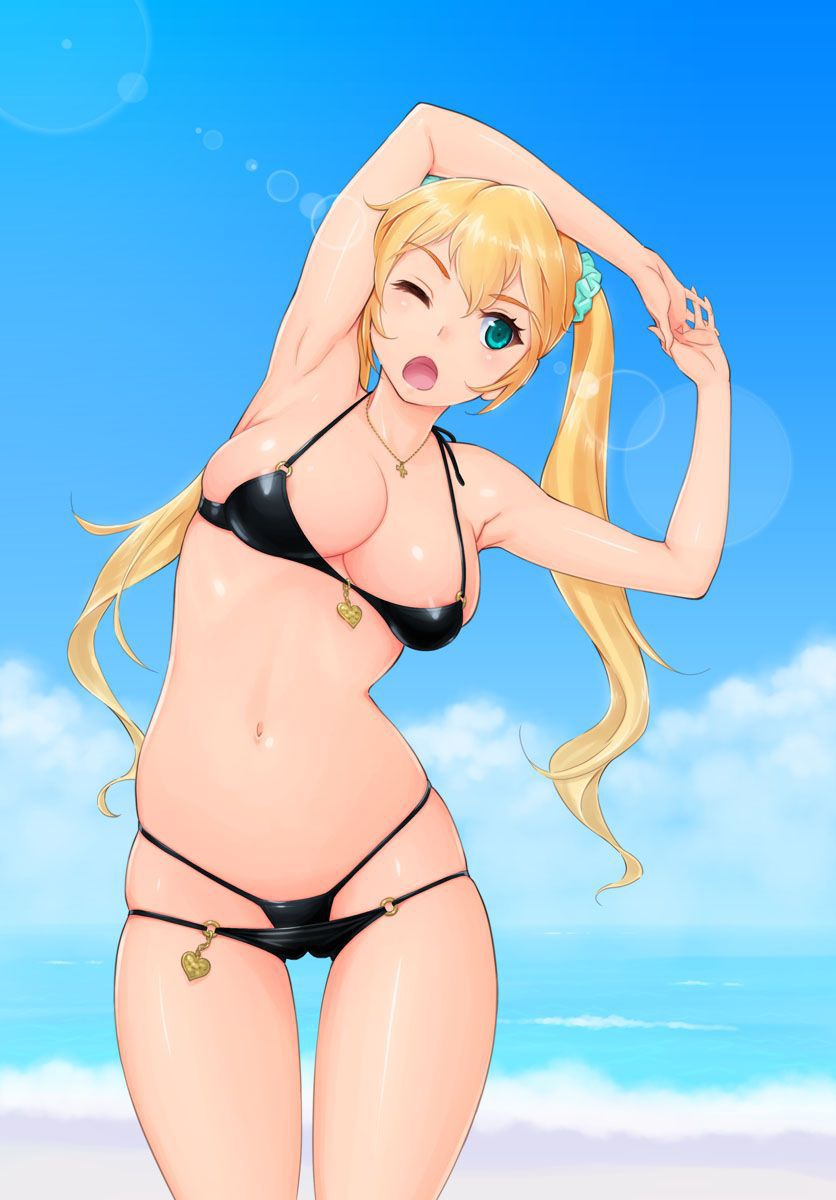 【Blonde】I want to love a beautiful blonde beautiful girl, so put an image part 5 9