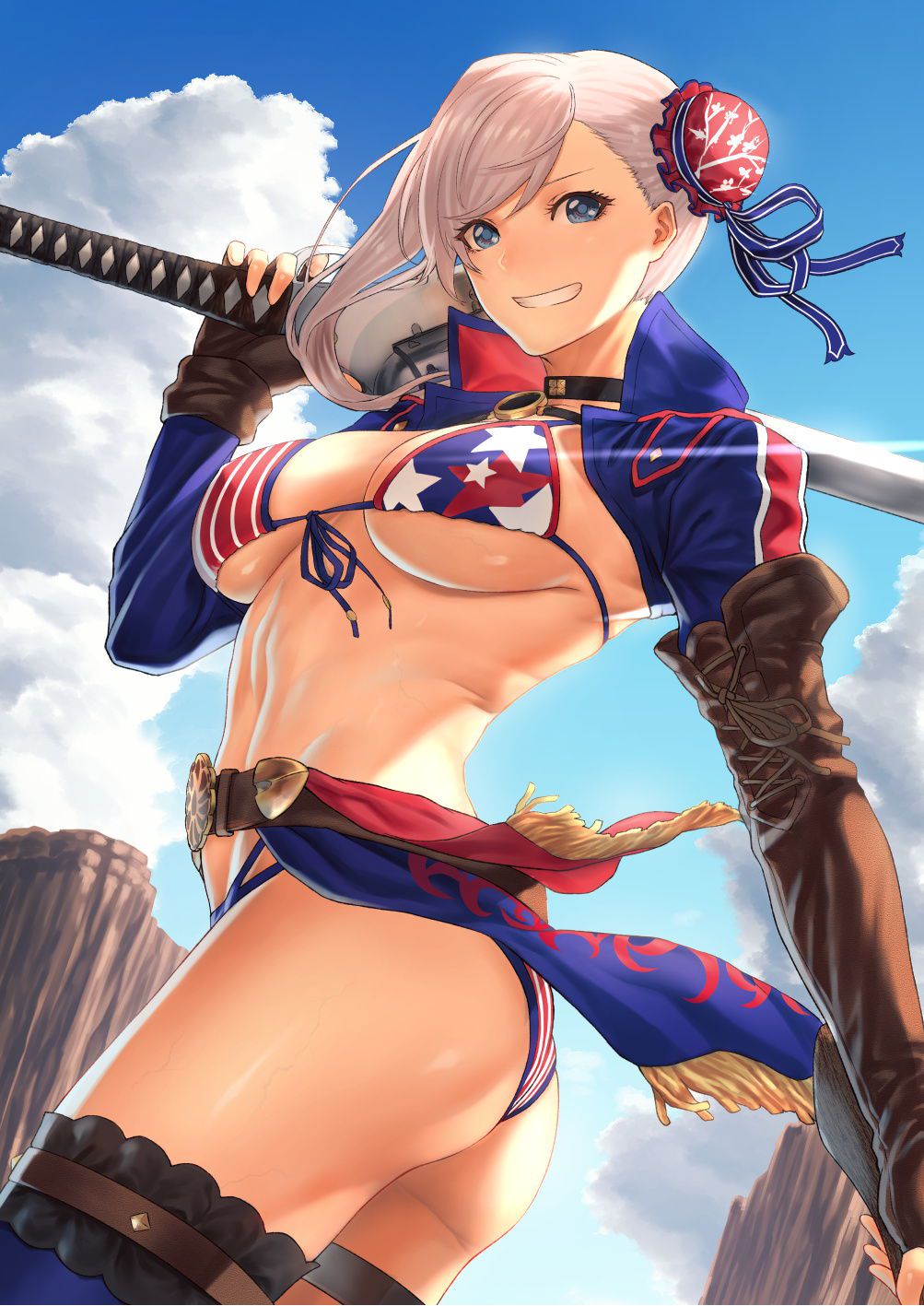 Fate Grand Order: Miyamoto Musashi's erotic image that you want to suck! 18