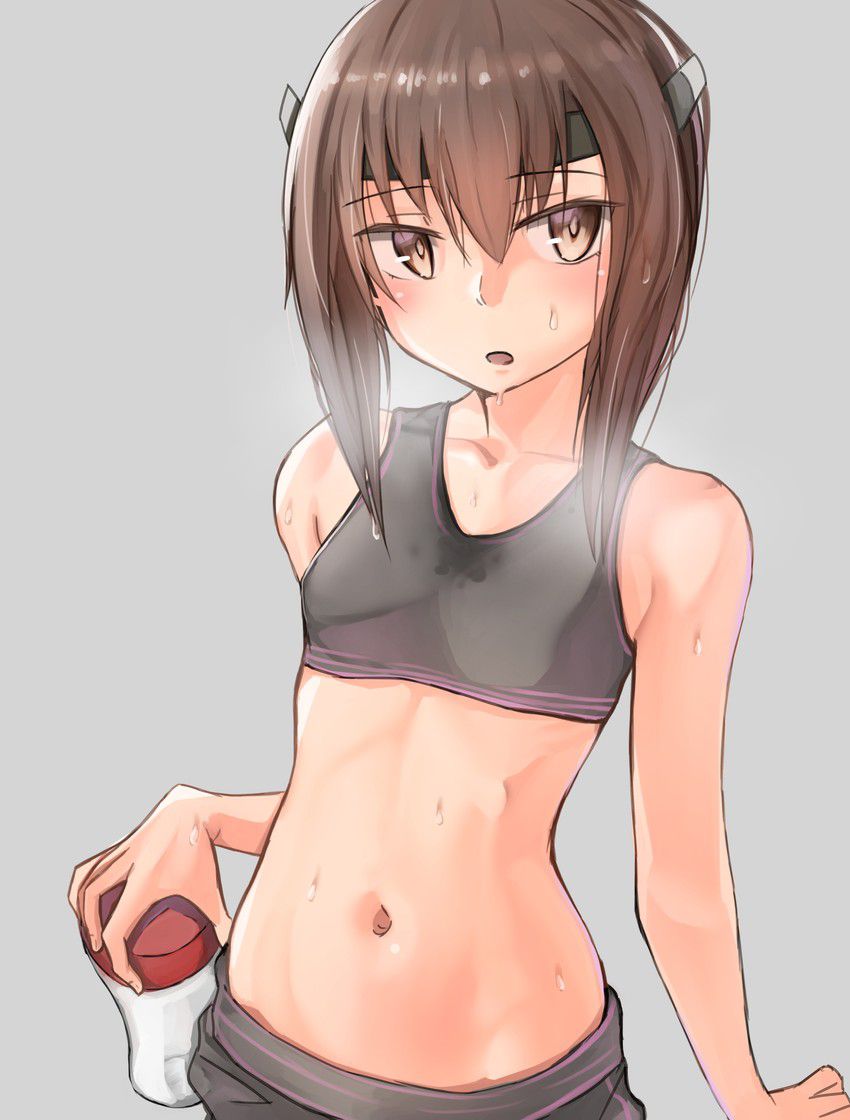 【2D】Erotic image of healthy sports bra girl 20