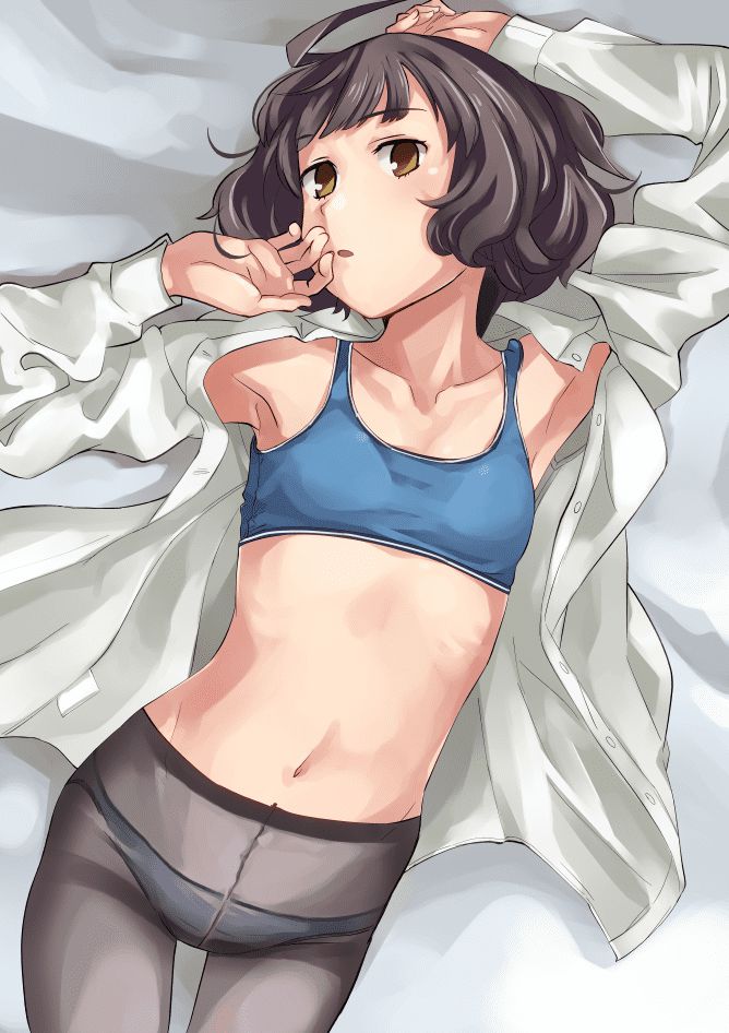 【2D】Erotic image of healthy sports bra girl 7