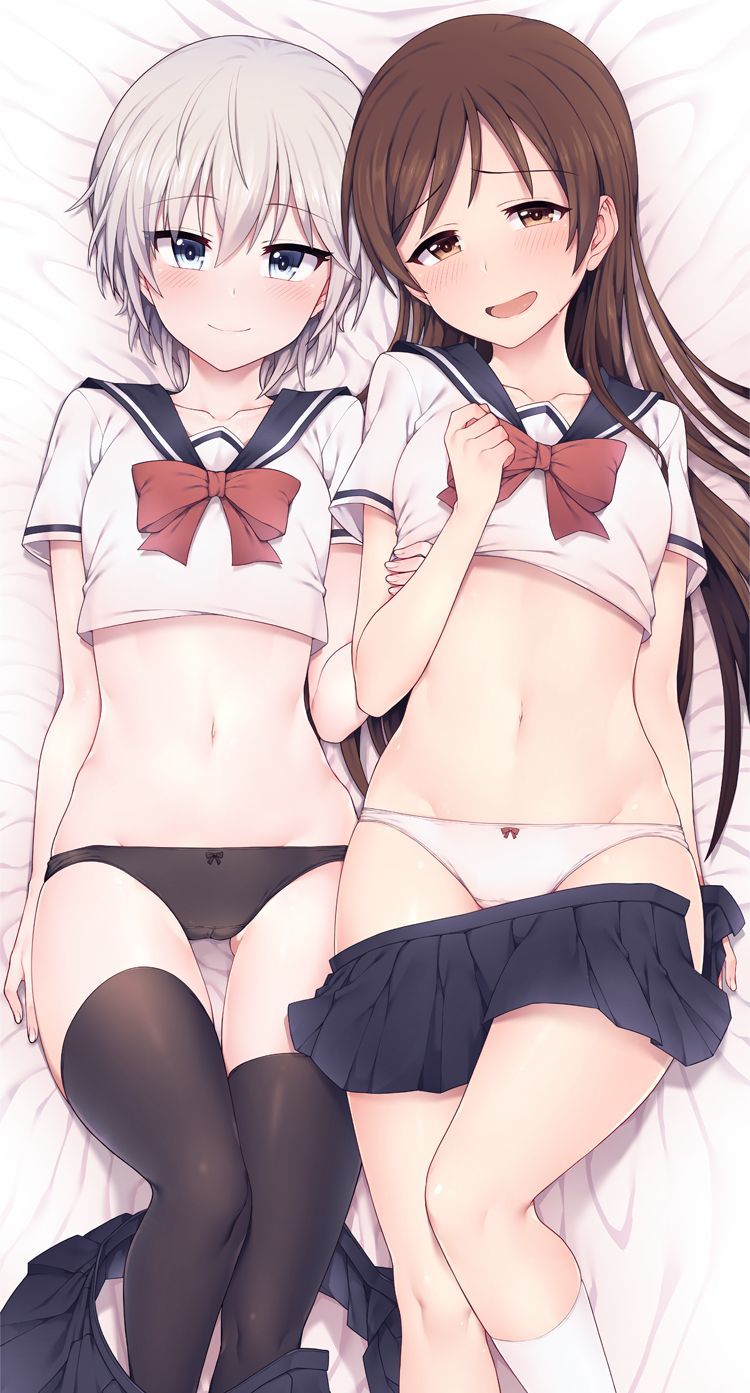 image of the lower abdomen of two-dimensional beautiful girls 5