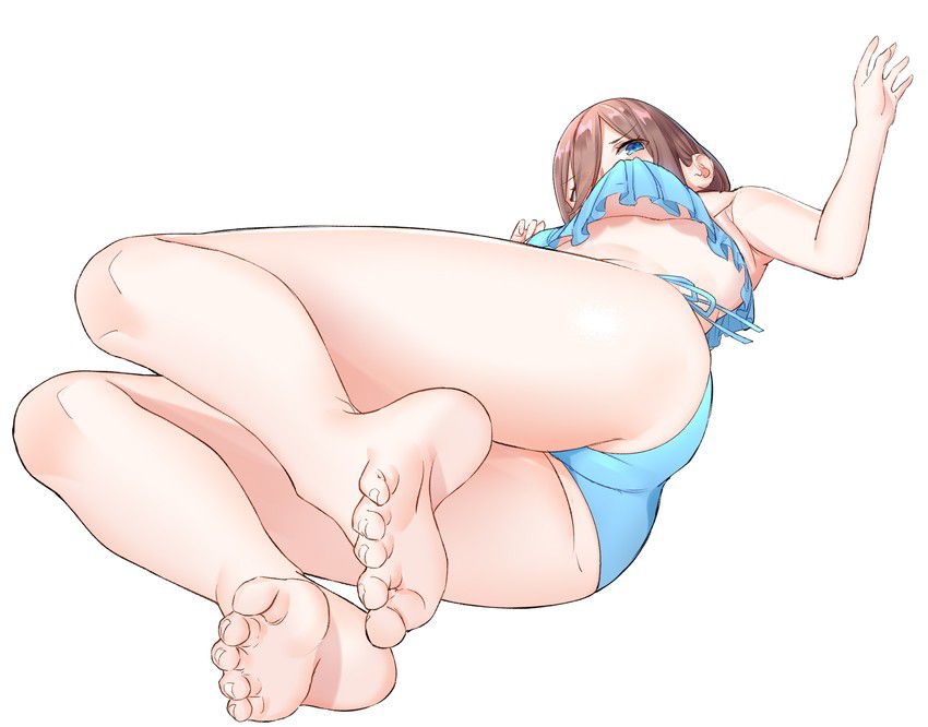 Two-dimensional erotic image of a schoolgirl's thick thighs 41