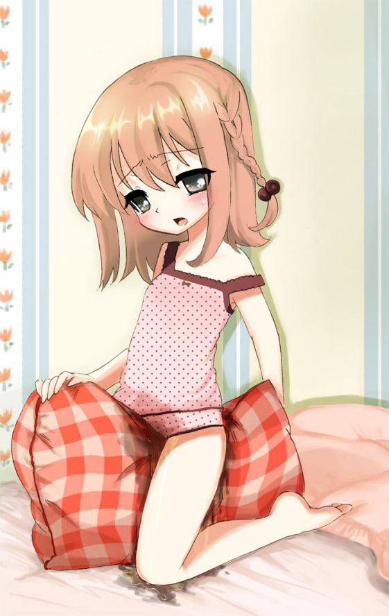 Pants will get dirty! Two-dimensional erotic image of a loli girl masturbating by playing with a as it is 14