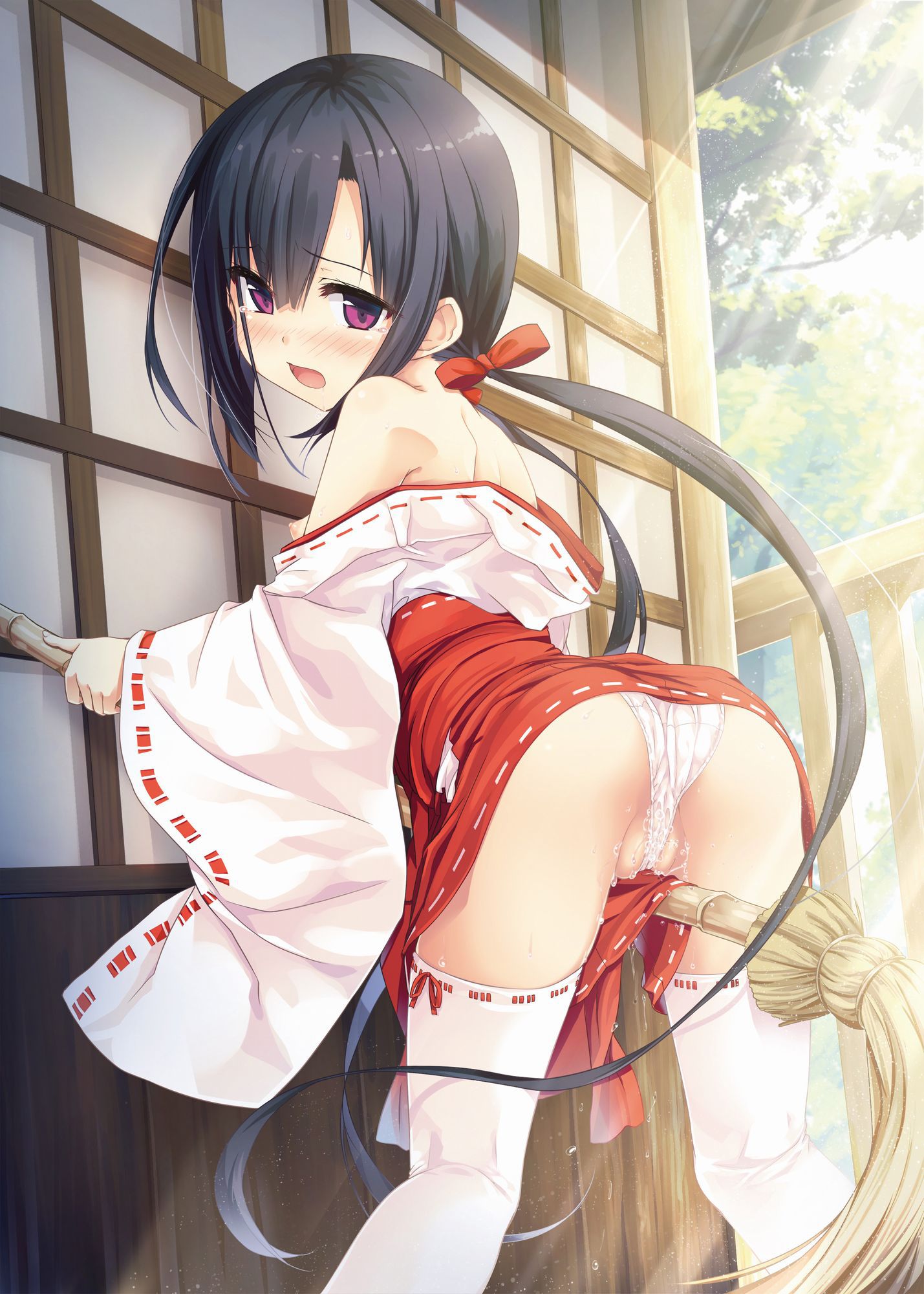 Pants will get dirty! Two-dimensional erotic image of a loli girl masturbating by playing with a as it is 34