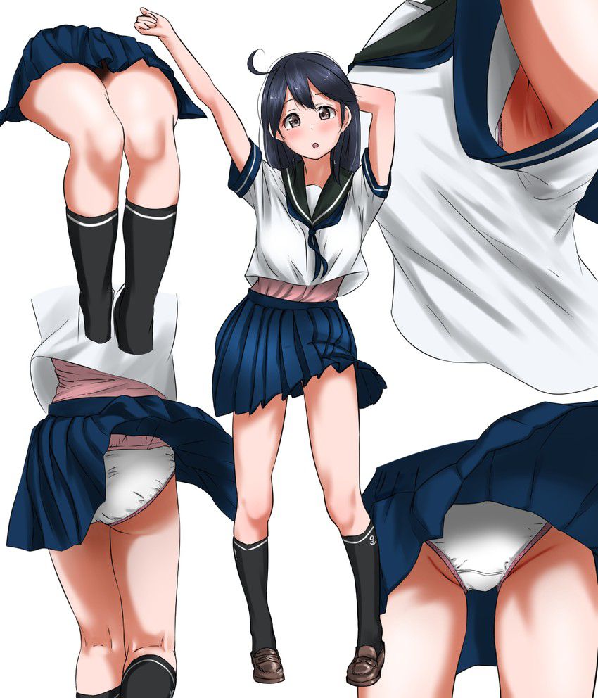 【2D】Speaking of school uniforms, sailor uniforms! Erotic images of cute schoolgirls 32