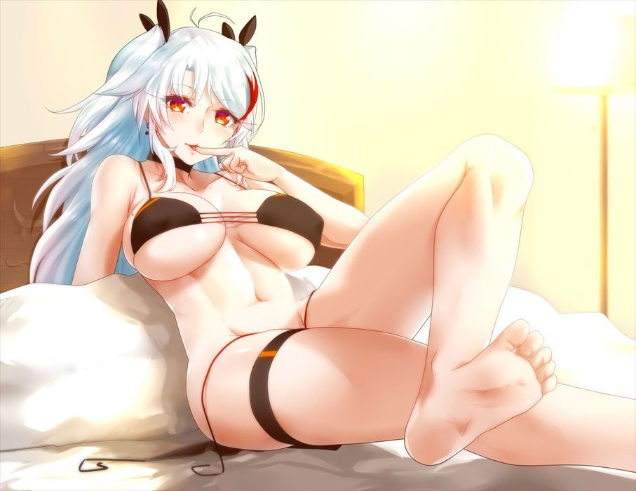 【Azure Lane Erotic Image】Here is the secret room for those who want to see Prinz Eugen's Ahe face! 12