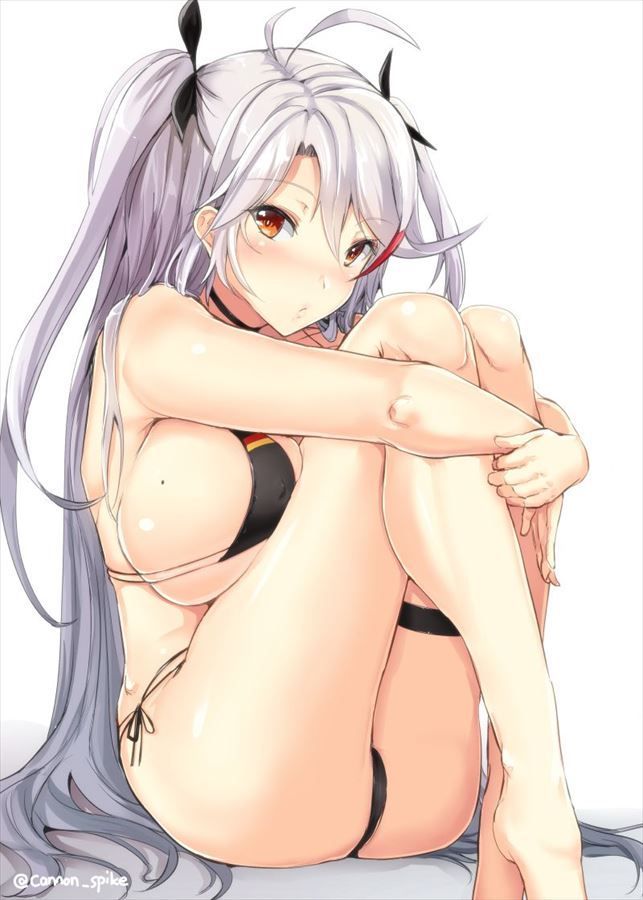 【Azure Lane Erotic Image】Here is the secret room for those who want to see Prinz Eugen's Ahe face! 18