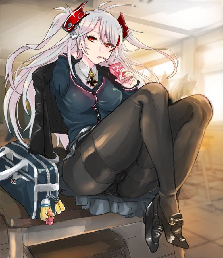 【Azure Lane Erotic Image】Here is the secret room for those who want to see Prinz Eugen's Ahe face! 9