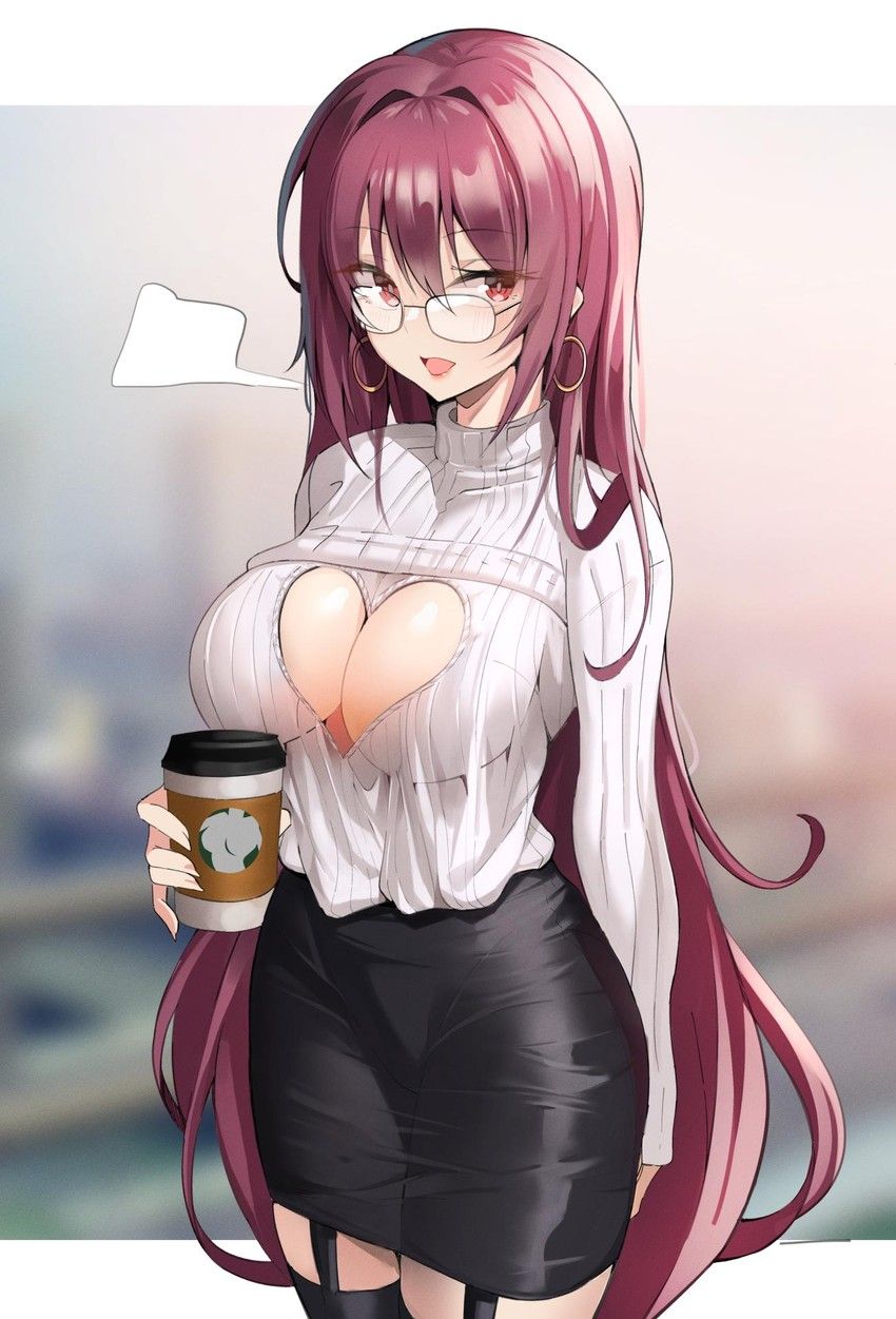 [Secondary] erotic image of the older sister who wore a tight skirt that looks erotic around the waist 15