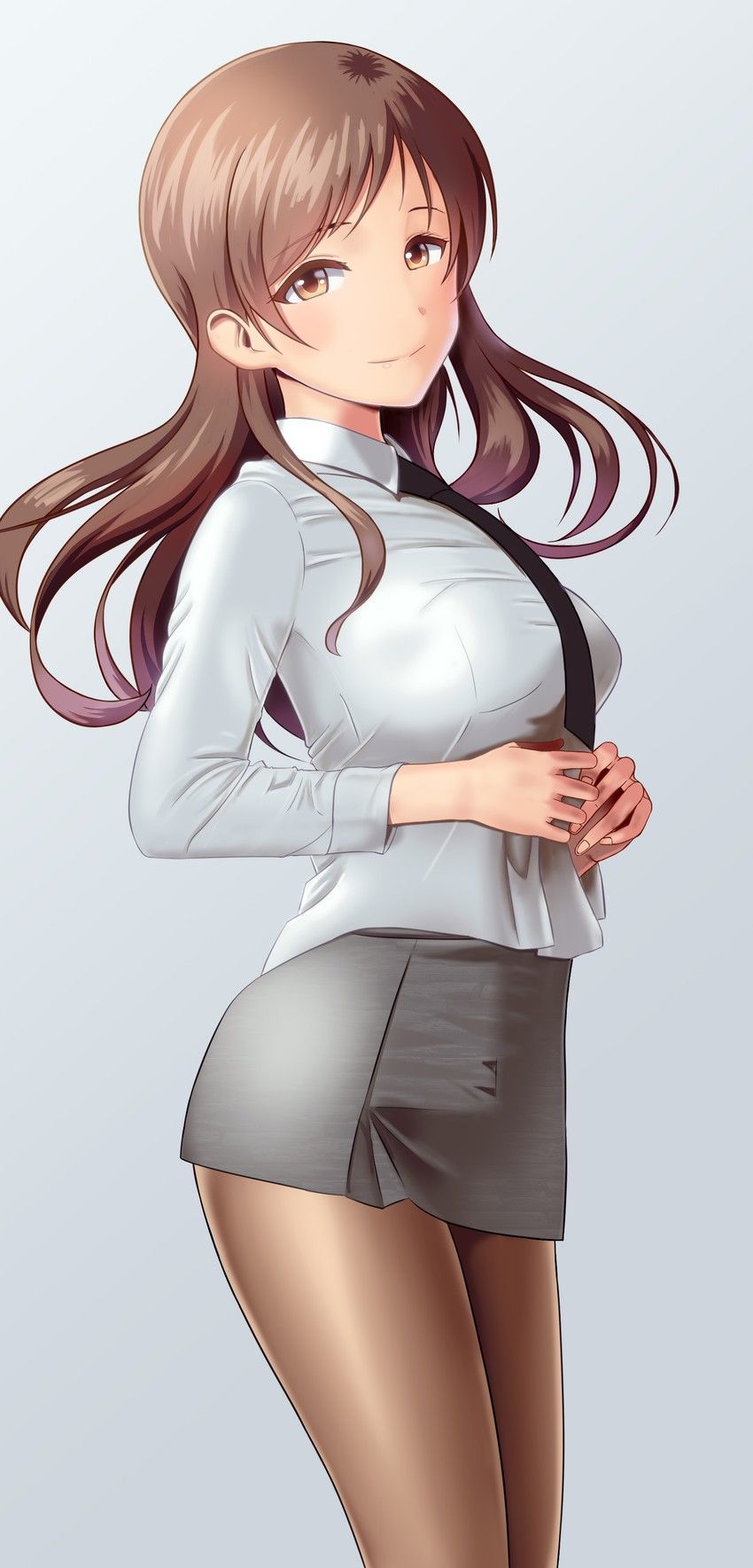 [Secondary] erotic image of the older sister who wore a tight skirt that looks erotic around the waist 26