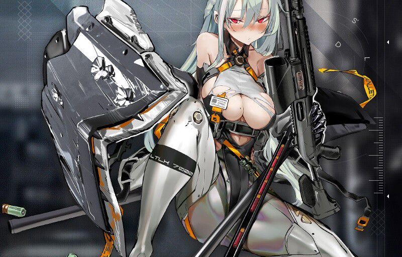 Dolls Frontline erotic such as a new girl in an erotic suit of mutimuchi! 1