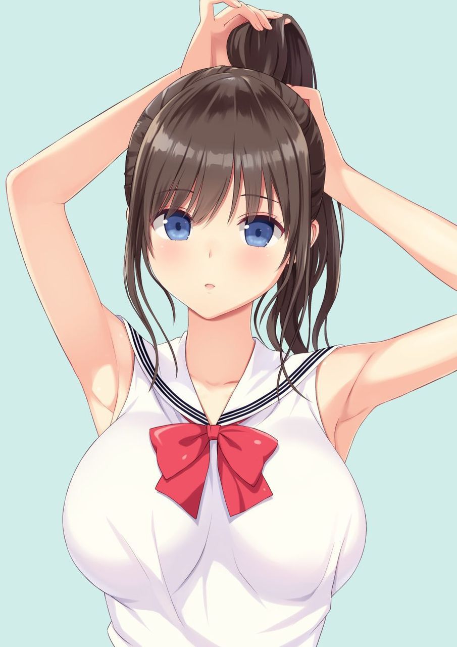 【Ponytail】An image of a girl in a ponytail Part 22 25