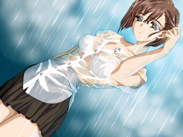 [Secondary erotic] image summary of girls who eroticism is doubling in wet sheer state 27