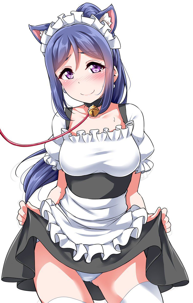 Erotic image of a beautiful girl who seems to see through 2D erotic clothes 21