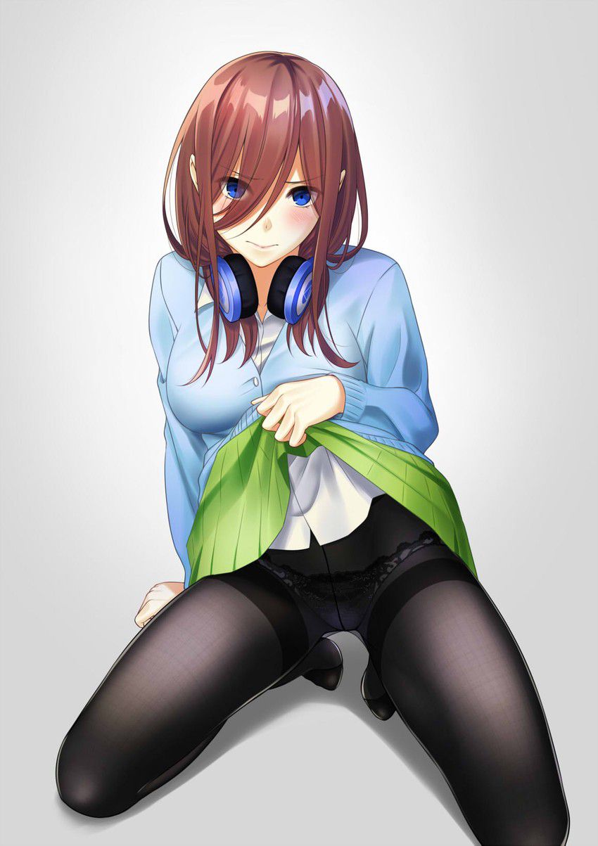 Erotic image of a beautiful girl who seems to see through 2D erotic clothes 27