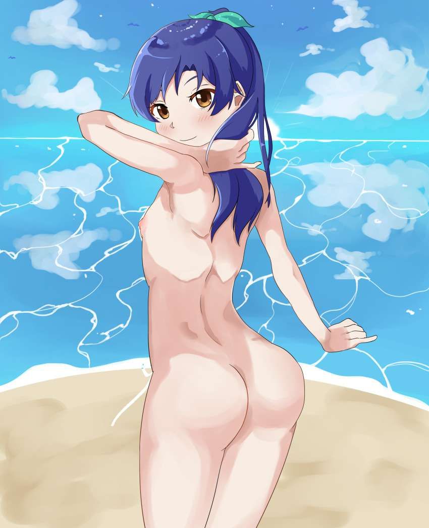 [Nudist beach? ] Secondary erotic image naked on the sandy beach 23