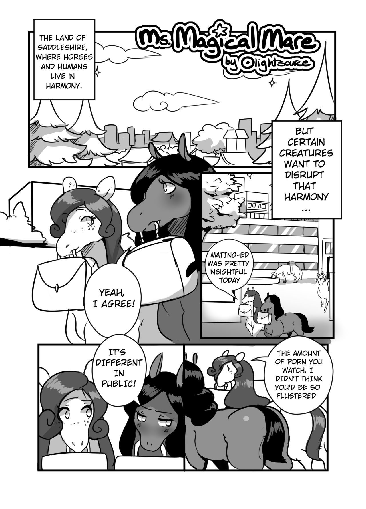 [0Lightsource] Ms. Magical Mare Chapter 1 1