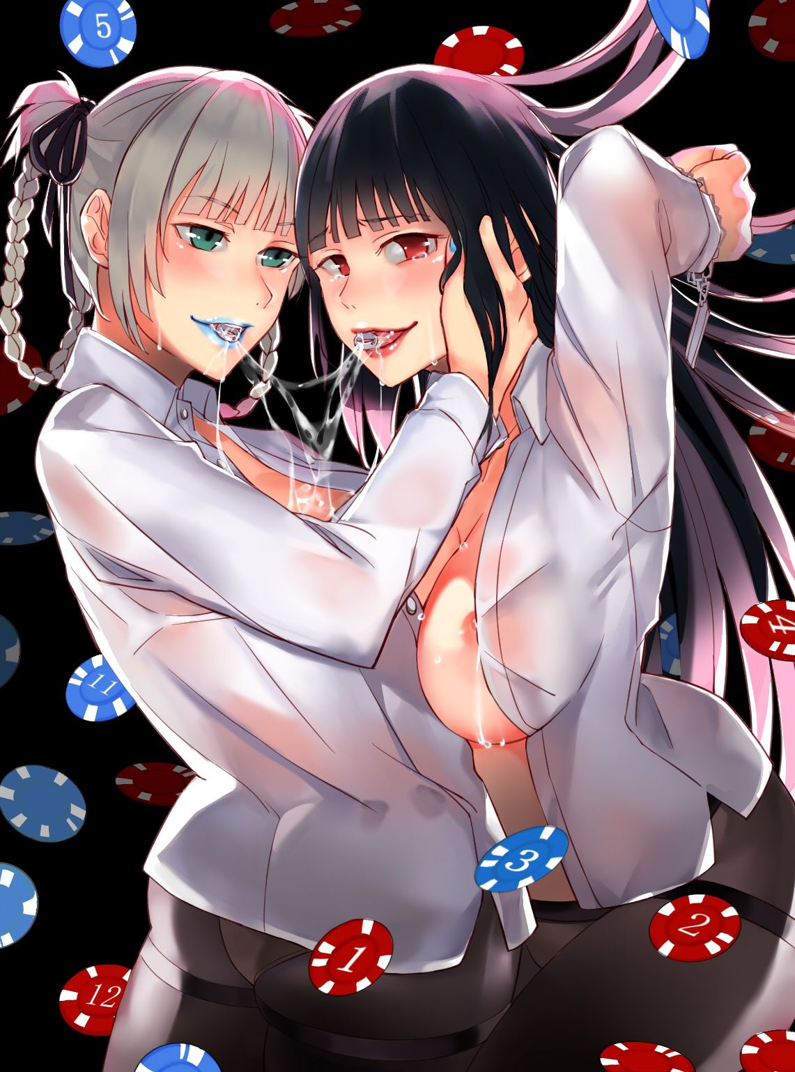 [Secondary erotic] Bet Kegurui Snake-kui Yumeko Saotome Meari Momo-Kuri Erotic Image Summary [30 sheets] 21