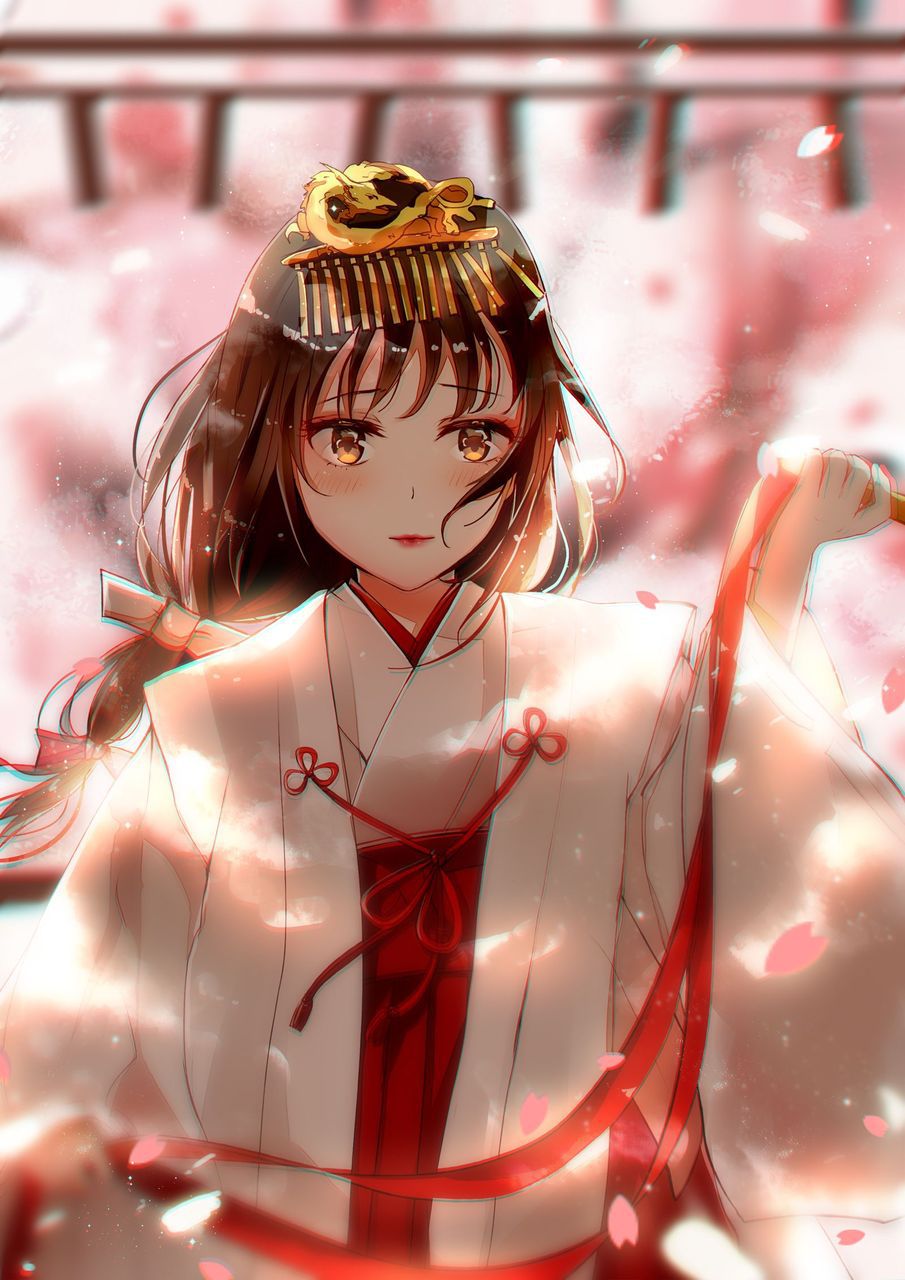 【Shrine Maiden】Please image of a girl in neat shrine maiden clothes Part 16 10