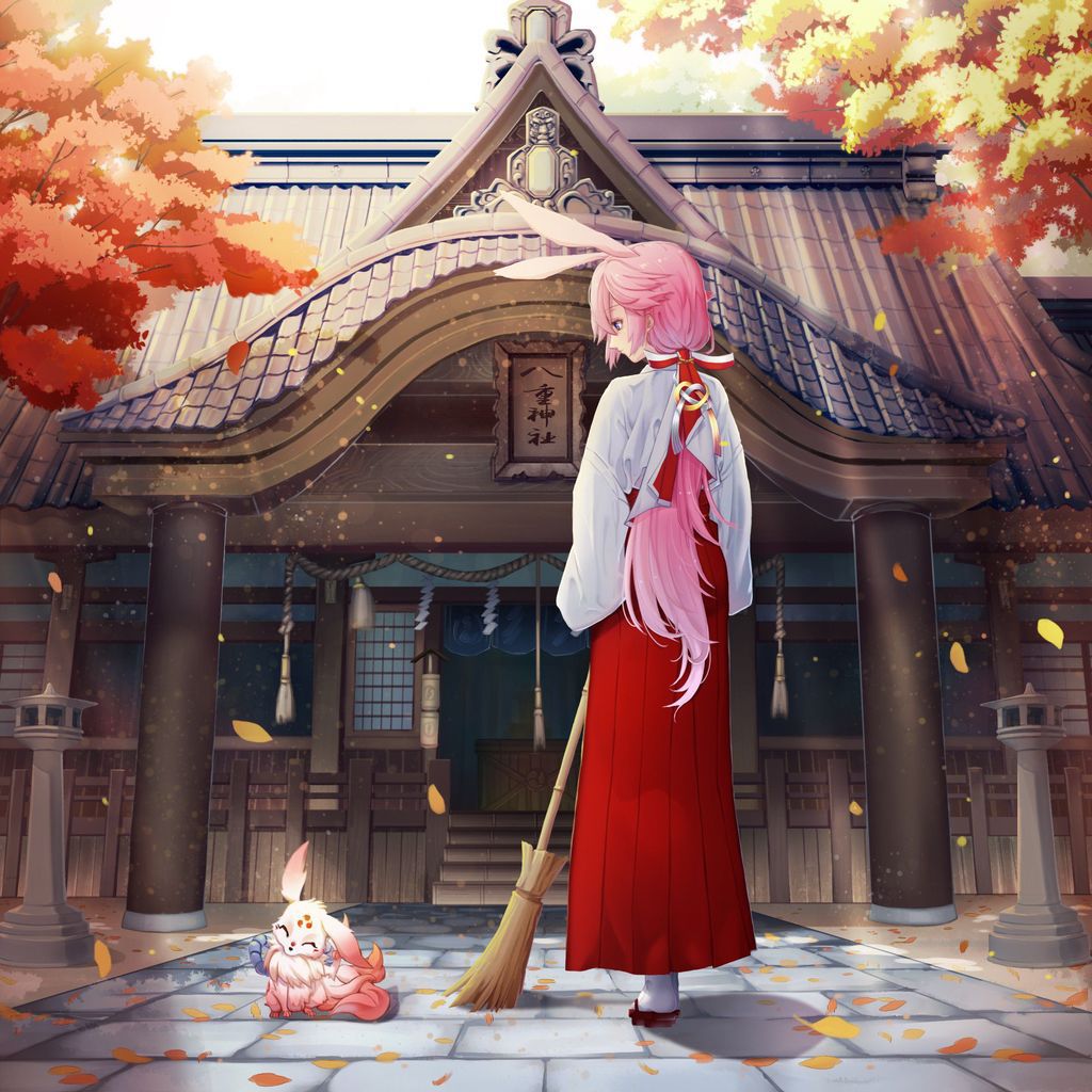 【Shrine Maiden】Please image of a girl in neat shrine maiden clothes Part 16 11