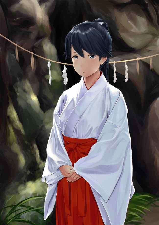 【Shrine Maiden】Please image of a girl in neat shrine maiden clothes Part 16 8