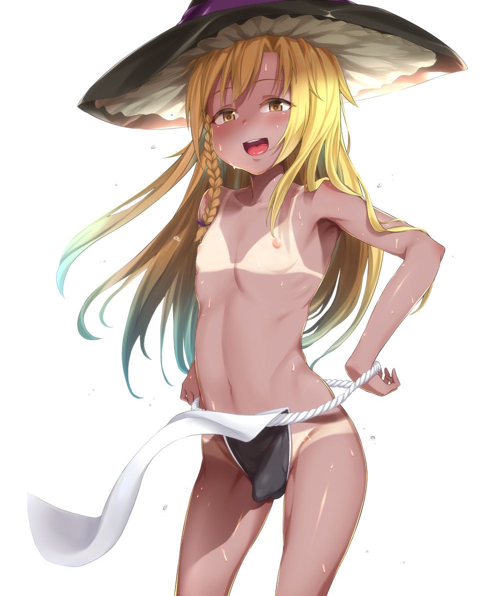 [Touhou Project] secondary erotic image immediately pulling out imagining Marisa Driame masturbating 21