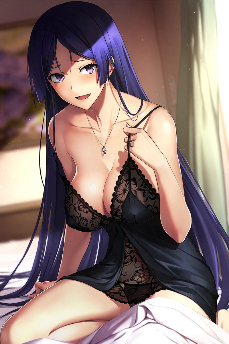 【Secondary】Erotic image of girl in black underwear Part 17 25